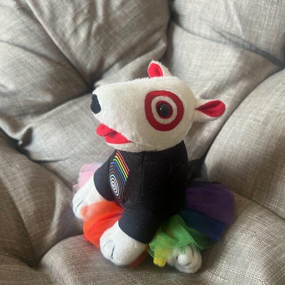 Target Pride Plush Bullseye w/ Tutu! New Condition - Picture 2 of 4